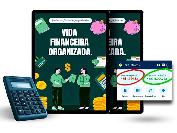 E-book Guia Vida Financeira Organizada
