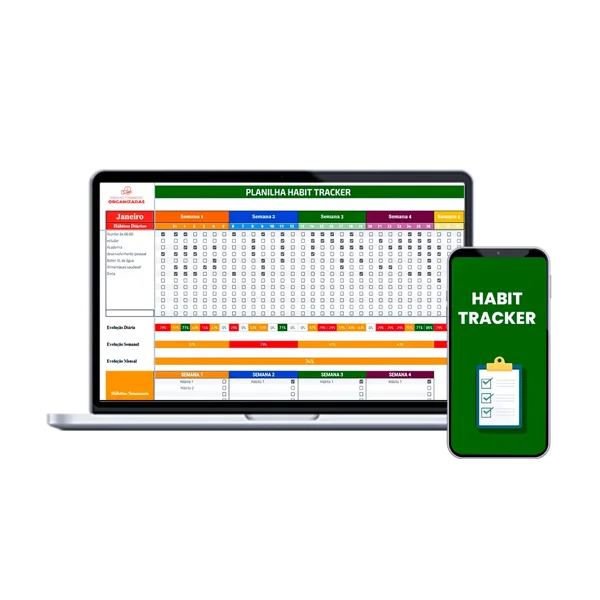 Planilha Habit Tracker