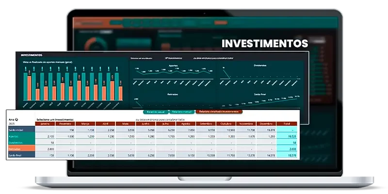 Controle de investimentos