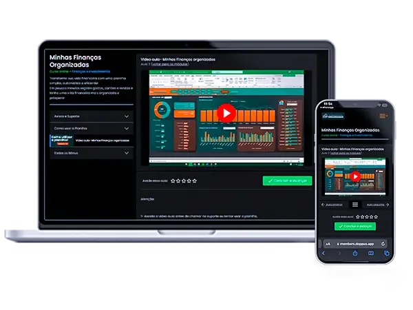 Vídeo-aulas e versão Google Planilhas
